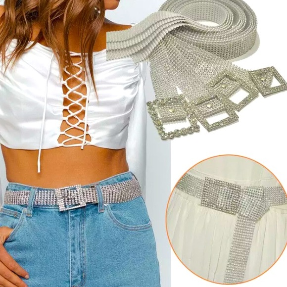 Accessories - Rhinestone Belt